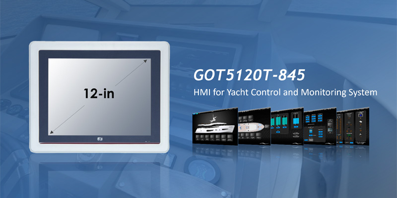 HMI for Yacht Control and Monitoring System
