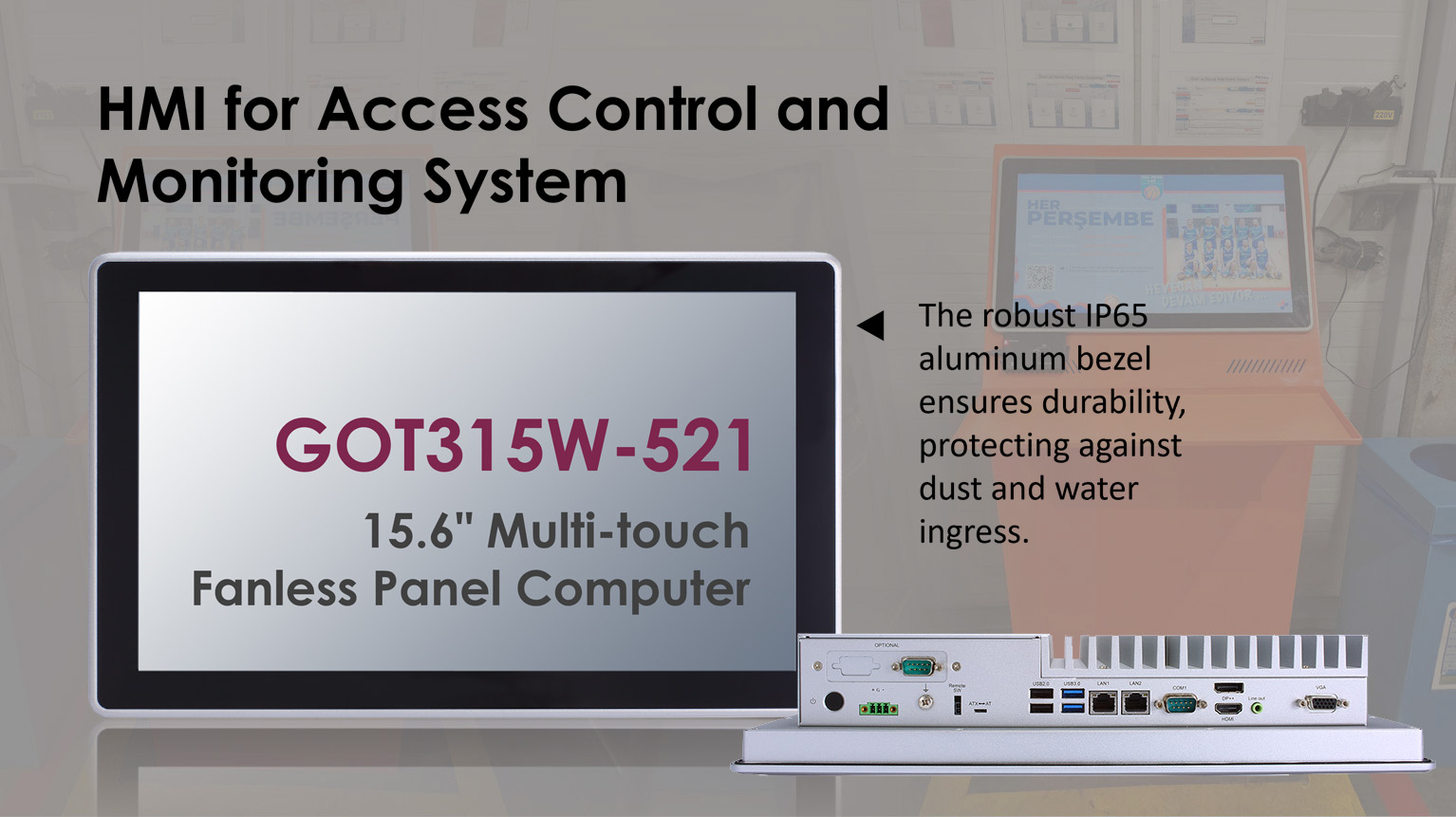 Boosting Security and Efficiency with HMI-Driven Access Control System