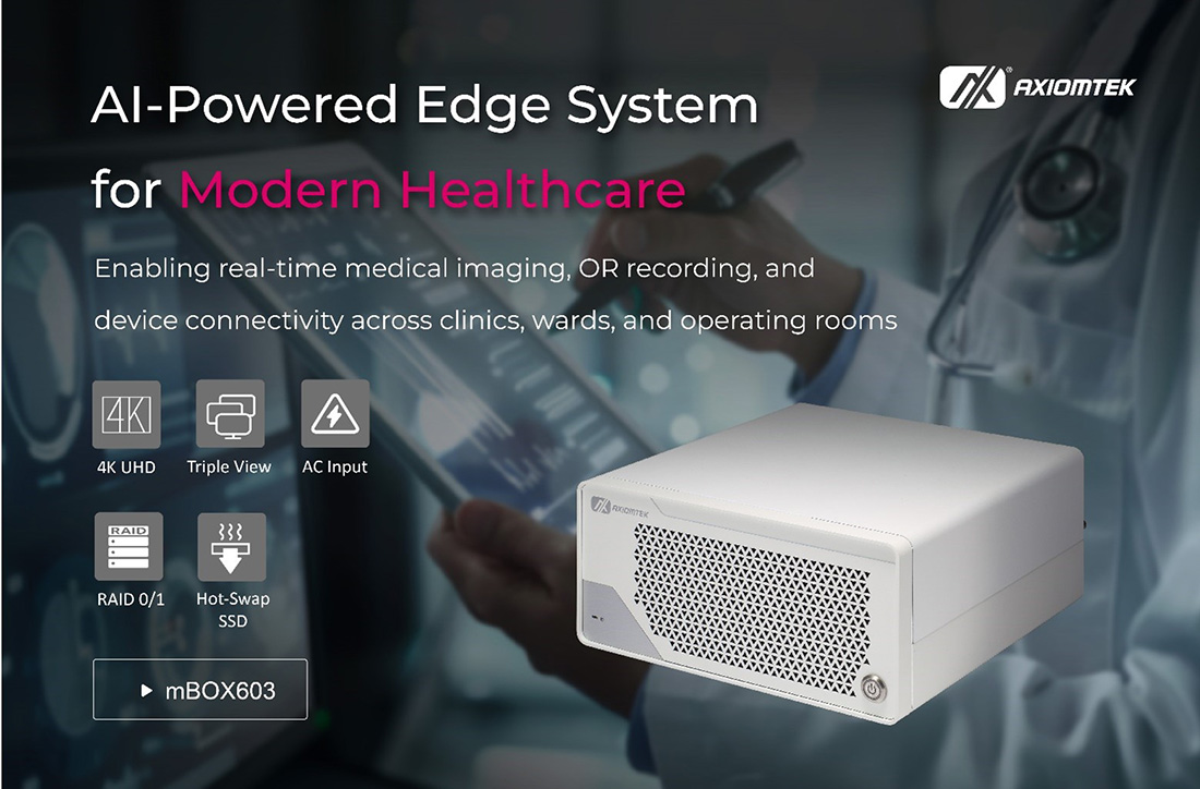 mBOX603 Medical-Grade High-Performance Edge System for AI-Driven Healthcare