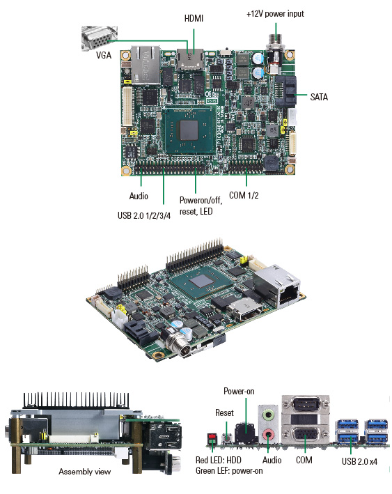 Pico840 Pico-ITX SBC